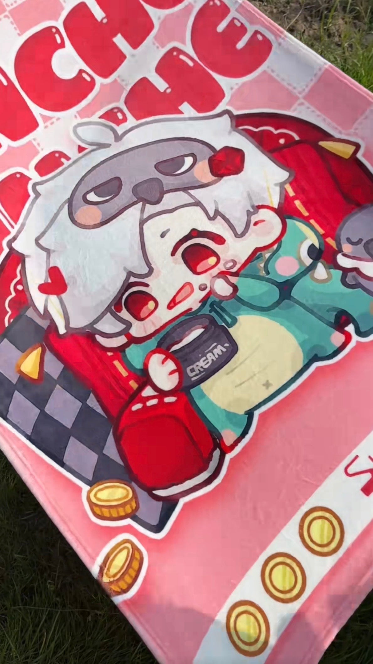 LnD Chibi Blanket Fannel