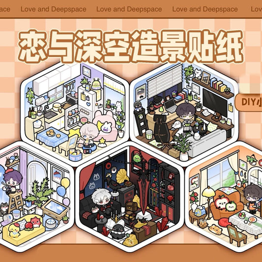 LnD 3D Scenery sticker‌ & Diorama sticker‌