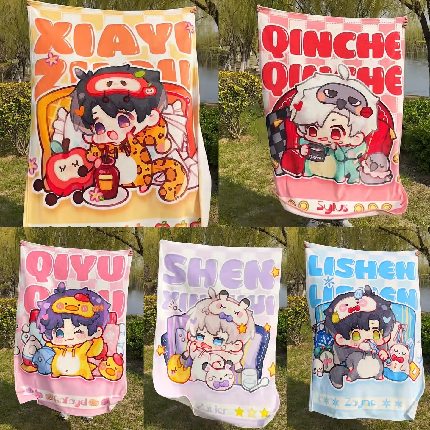 LnD Chibi Blanket Fannel