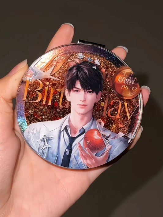 Caleb Birthday Quicksand Custom Mirror