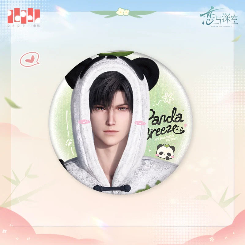 【Official Pre-sale】Bamboo Forest Whisper Series Panda Series Badge 75mm