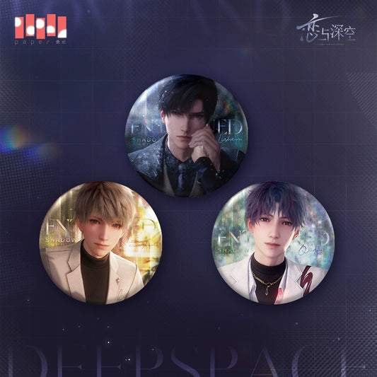 【Pre-sale Official】Love and deepspace Double Shadow Interlocking Series Badge 75mm