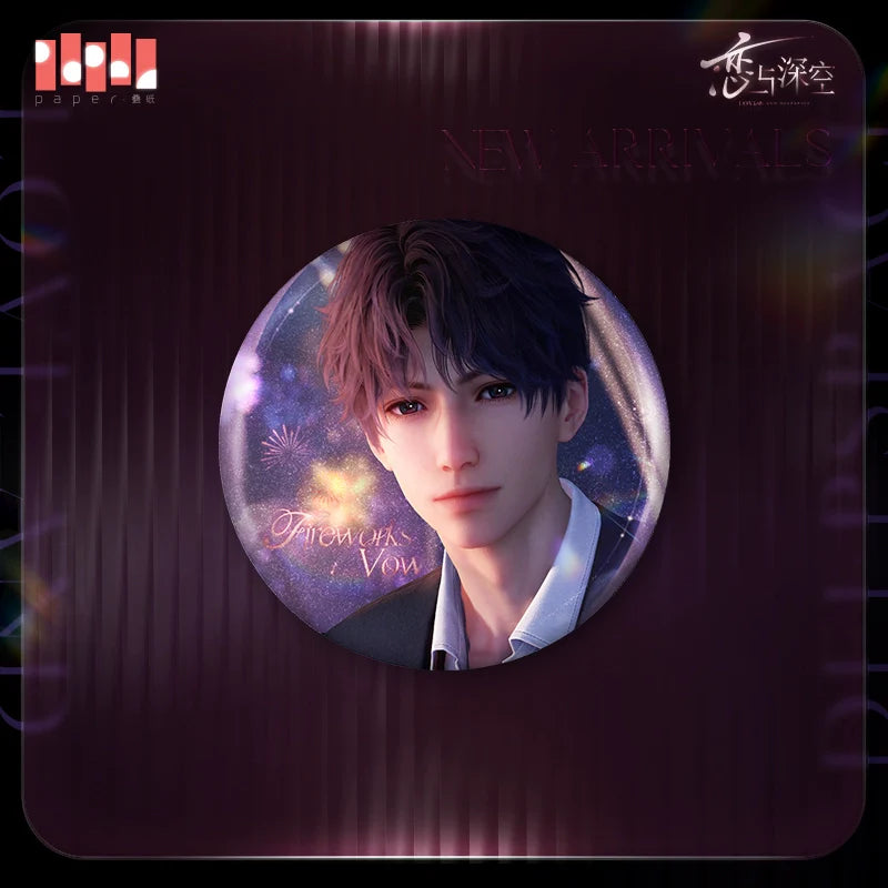 【Official Pre-sale】Speaking Heart Series Badge 75mm
