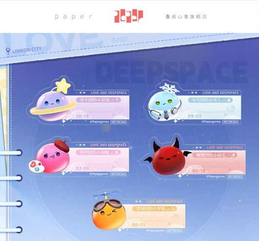 【Official Pre-sale】2025 Love and Deep Space Dango Acrylic Name Card