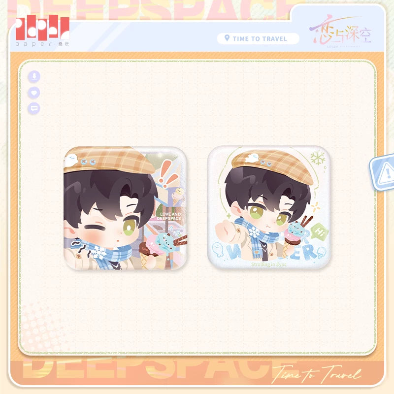 【Official Pre-sale】LnD Wild Fun Journey Series Mini Badge Set