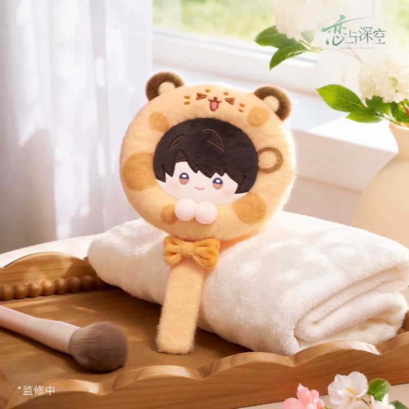 【Official Pre-sale】Forest Breath Series Handheld Plush Make Up Mirror
