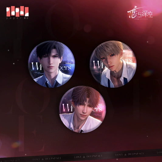 【Official Return Pre-sale】Veiled Whispers Series Badge 75mm