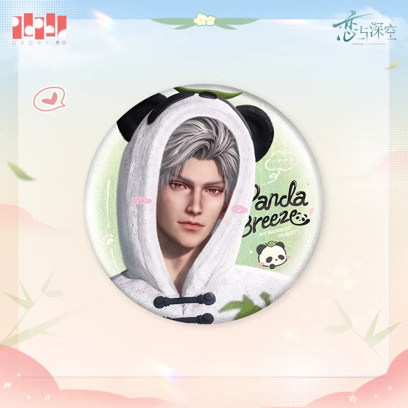 【Official Pre-sale】Bamboo Forest Whisper Series Panda Series Badge 75mm