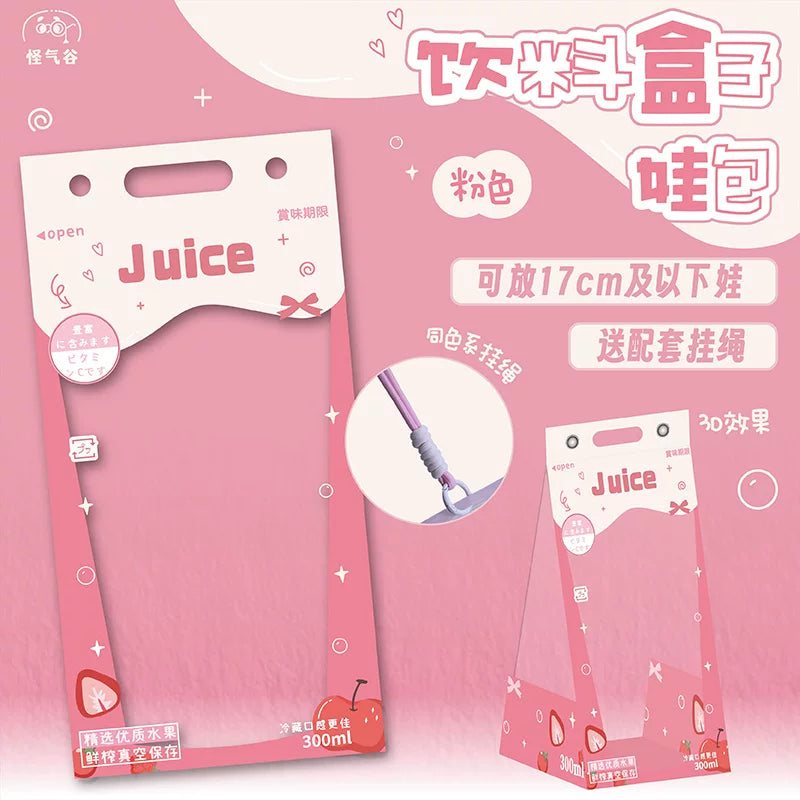 10cm  PVC storage cover for Doll Bag