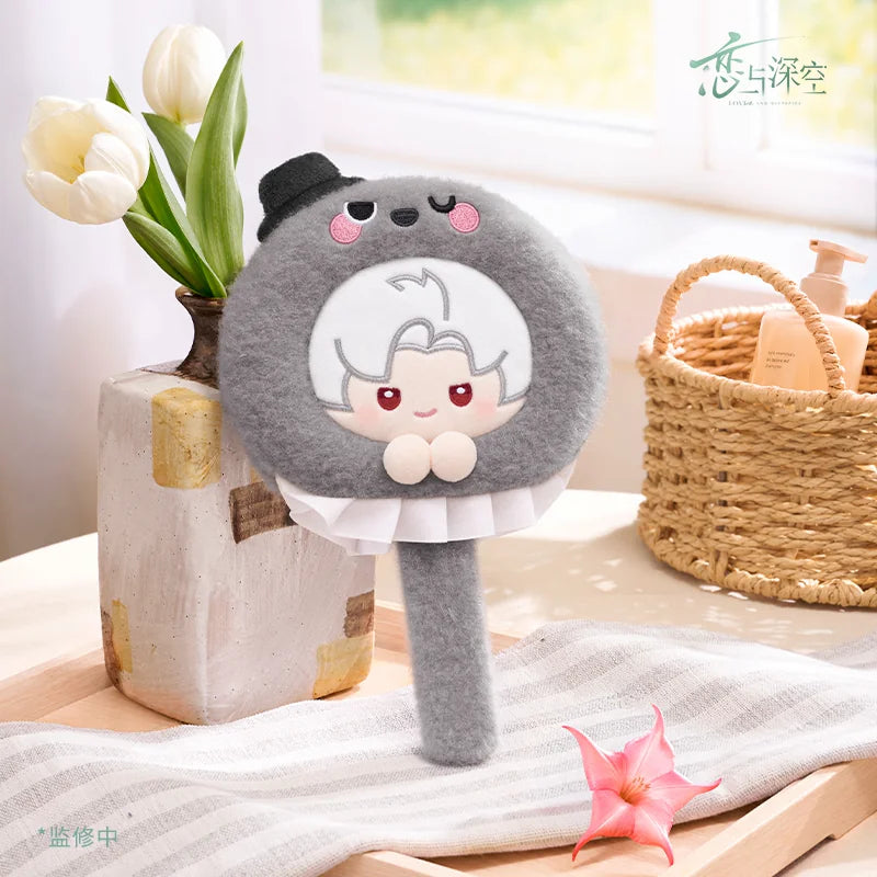 【Official Pre-sale】Forest Breath Series Handheld Plush Make Up Mirror