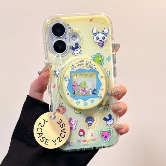 Tamagotchi digital pet iPhone Phonecase & Magnetic holder