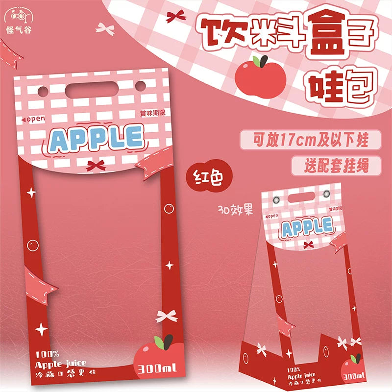 10cm  PVC storage cover for Doll Bag