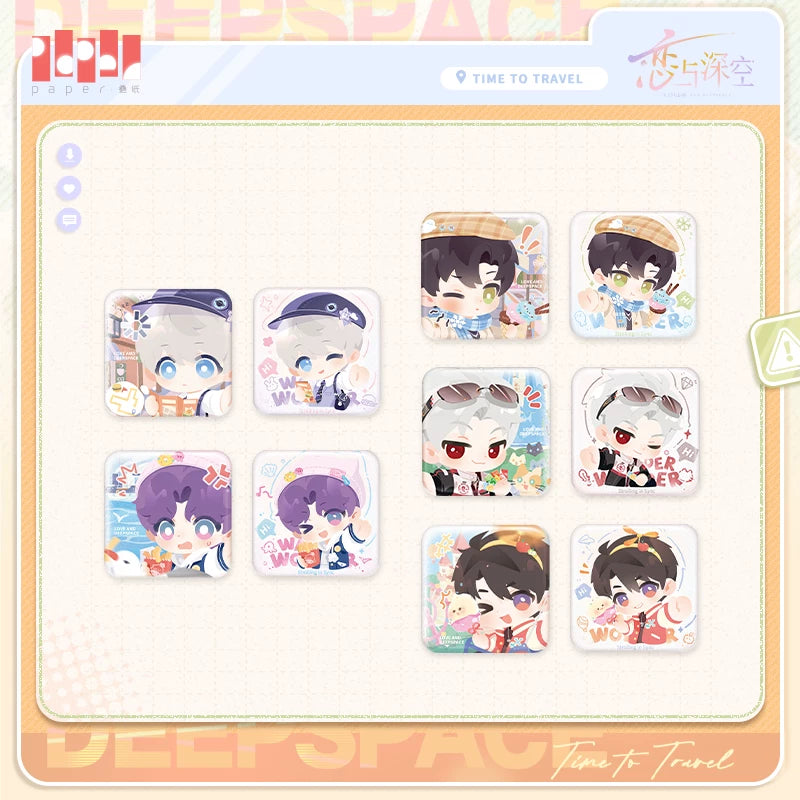 【Official Pre-sale】LnD Wild Fun Journey Series Mini Badge Set