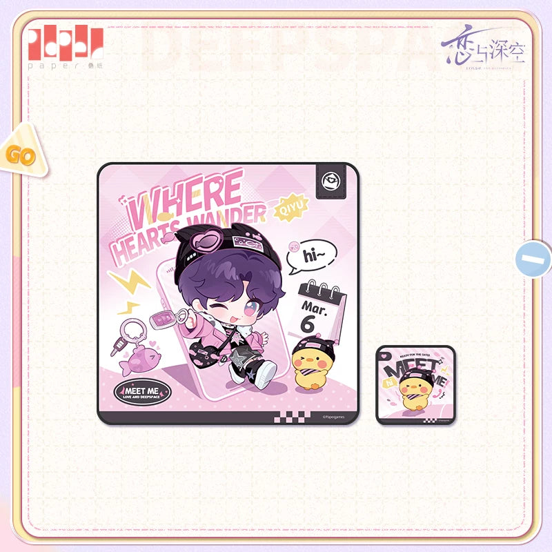 【Official Pre-sale】Where Hearts Wander Series Multifunctional Storage Patch Cloth