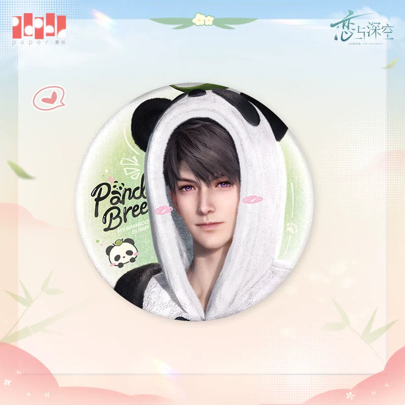 【Official Pre-sale】Bamboo Forest Whisper Series Panda Series Badge 75mm