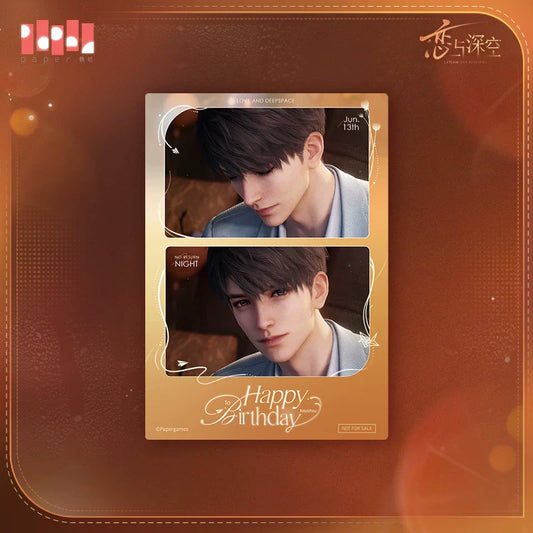 【Official Pre-sale】Caleb 2025 Birthday Photo Card Photographic platec 89*127mm