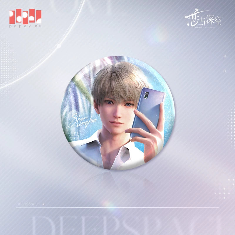 【Official Pre-sale】Love and deepspace Official Sky Echo Series Badge 75mm