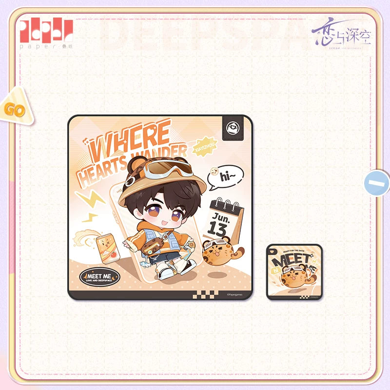 【Official Pre-sale】Where Hearts Wander Series Multifunctional Storage Patch Cloth