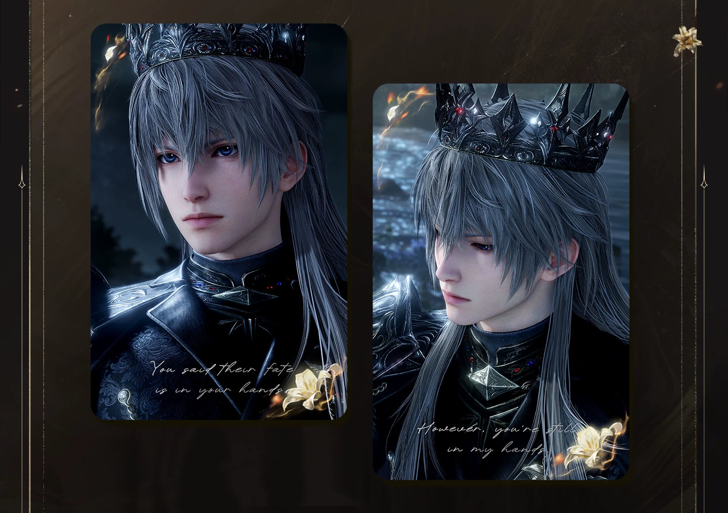 【Official Pre-sale】Xavier·King of Darknight Series Grating Photo Card set
