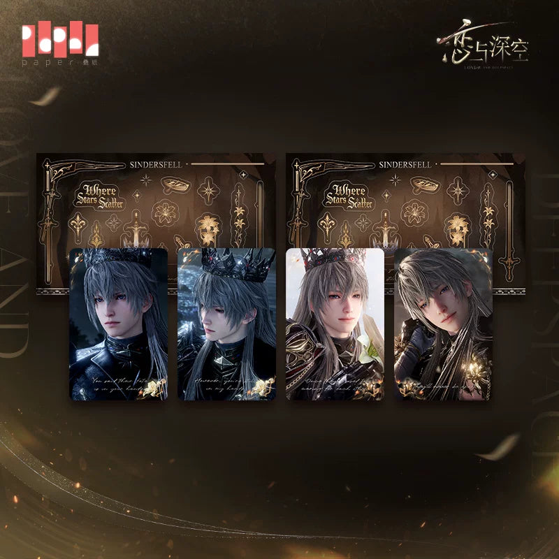 【Official Pre-sale】Xavier·King of Darknight Series Grating Photo Card set