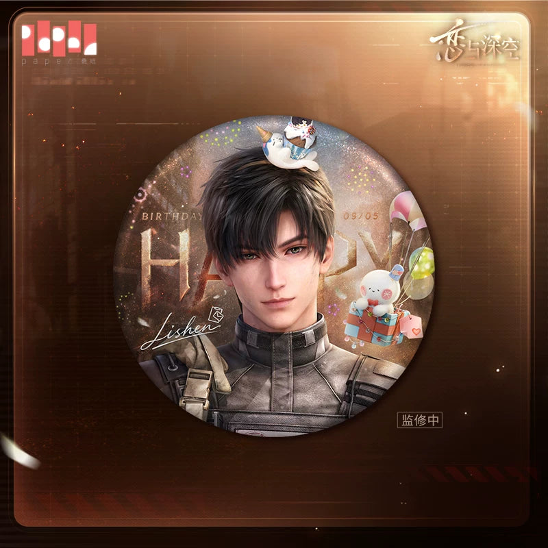 【Official Pre-sale】Zayne 2026 Birthday Badge 75mm