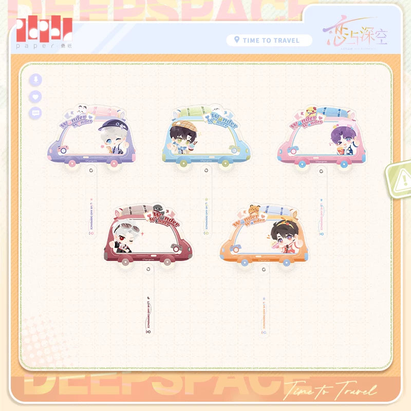 【Official Pre-sale】LnD Wild Fun Journey Series Acrylic Check-in Cards