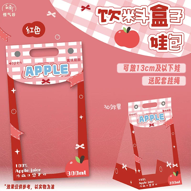 10cm  PVC storage cover for Doll Bag