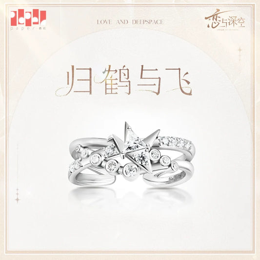 【Offocial Pre-sale】Caleb Exclusive Custom Ring - Returning Cranes and Flying