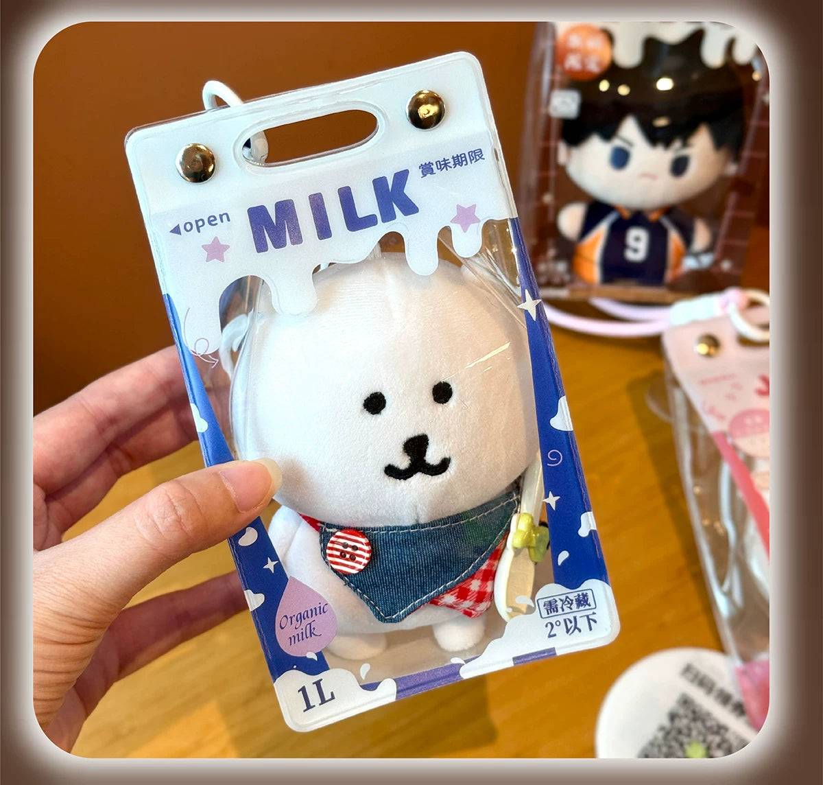 10cm  PVC storage cover for Doll Bag