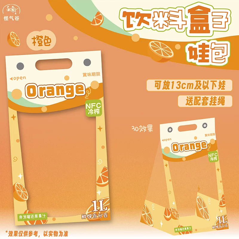 10cm  PVC storage cover for Doll Bag