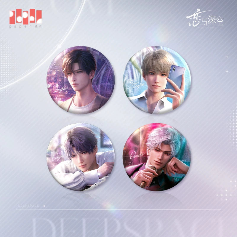 【Official Pre-sale】Love and deepspace Official Sky Echo Series Badge 75mm