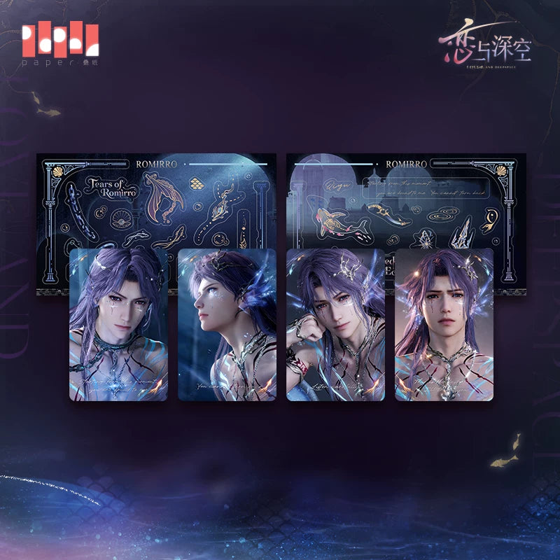 【Official Pre-sale】Rafayel·Lemurian Sea God Series Grating Photo Card set