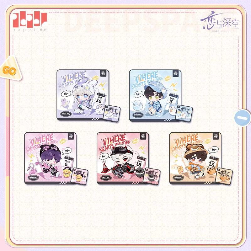 【Official Pre-sale】Where Hearts Wander Series Multifunctional Storage Patch Cloth