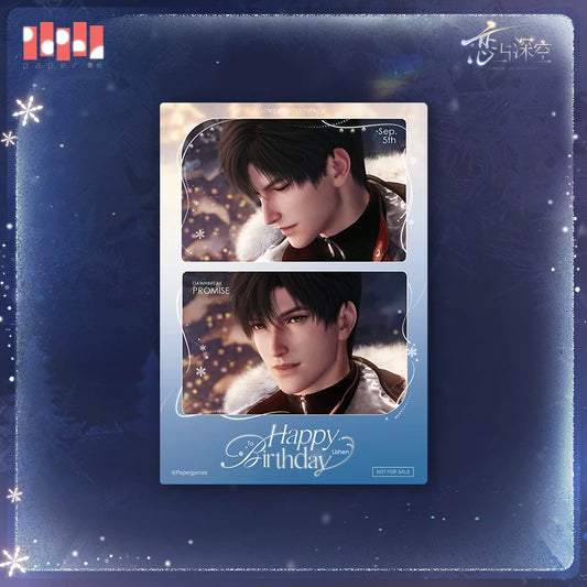 【Official Pre-sale】Zayne 2025 Birthday Photo Card Photographic platec 89*127mm