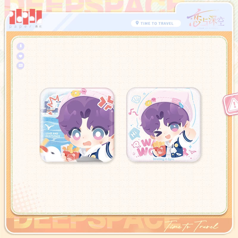 【Official Pre-sale】LnD Wild Fun Journey Series Mini Badge Set