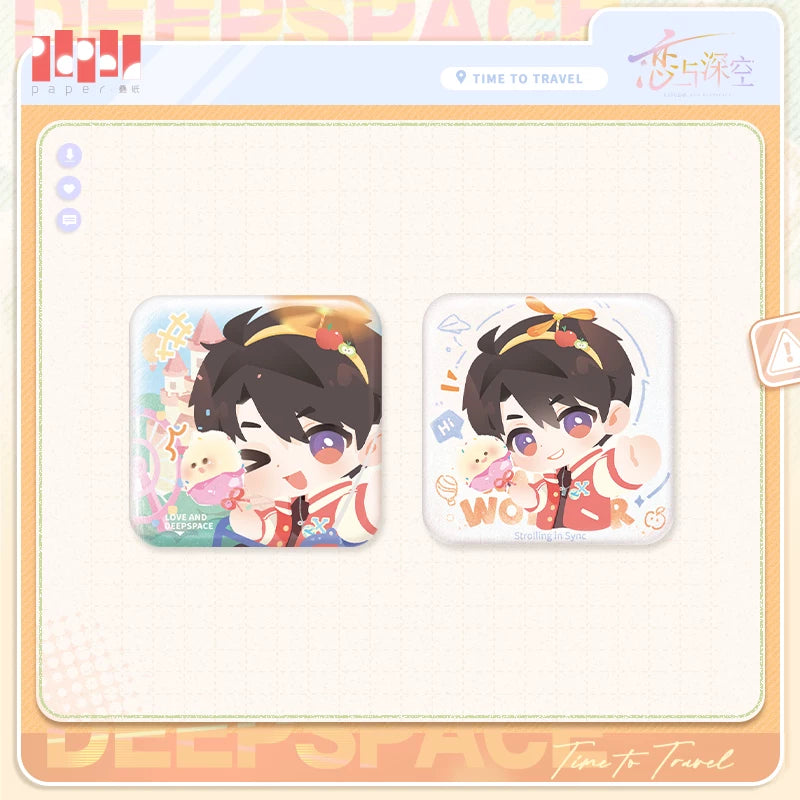 【Official Pre-sale】LnD Wild Fun Journey Series Mini Badge Set