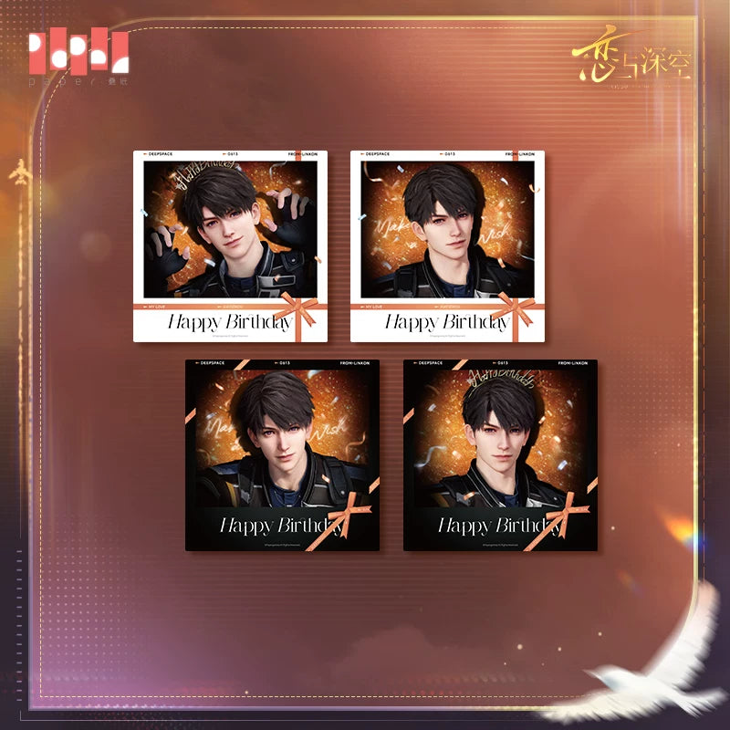 【Official Pre-sale】Caleb 2026 Birthday Wide Polaroid Set