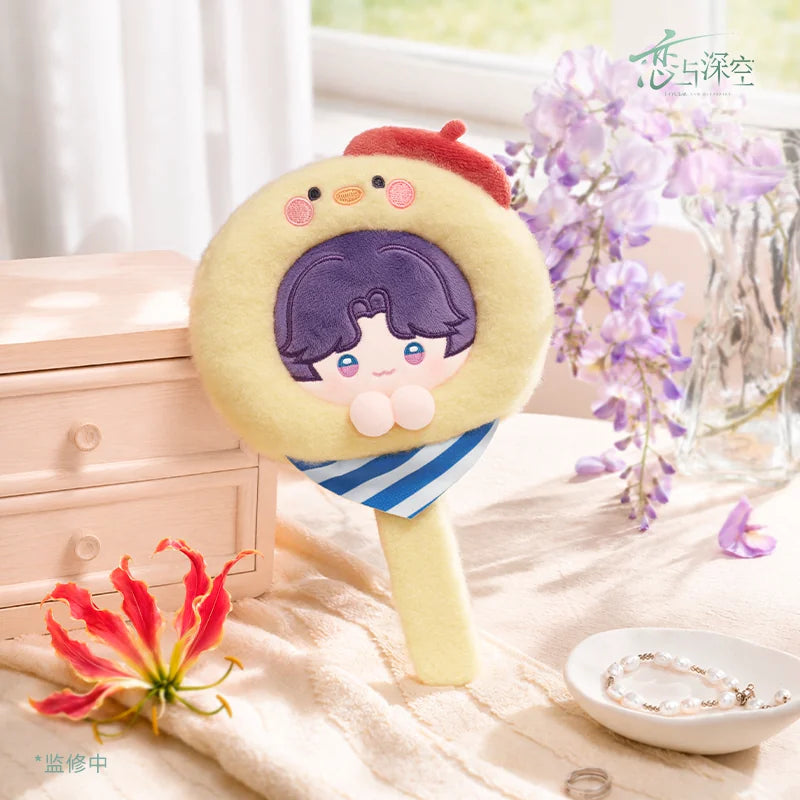 【Official Pre-sale】Forest Breath Series Handheld Plush Make Up Mirror