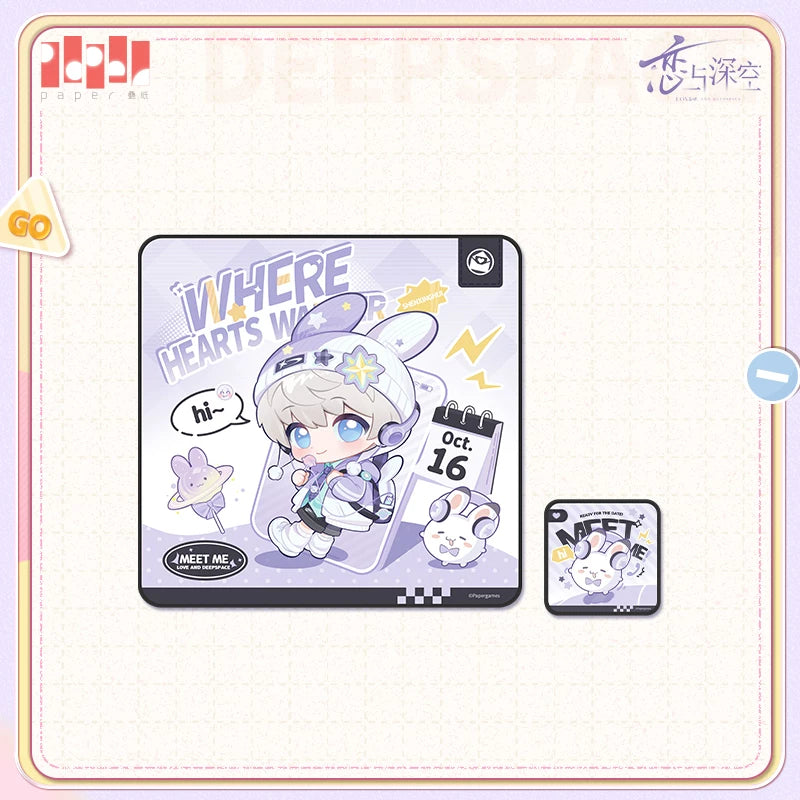【Official Pre-sale】Where Hearts Wander Series Multifunctional Storage Patch Cloth