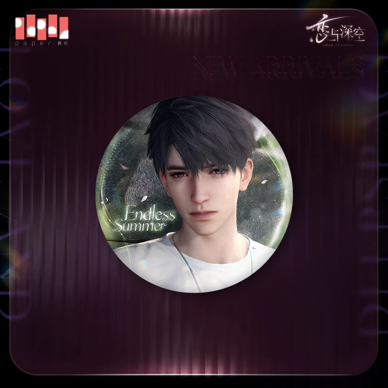 【Official Pre-sale】Speaking Heart Series Badge 75mm