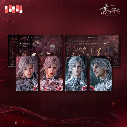 【Official Pre-sale】Sylus·Silverwing Fiend Series Grating Photo Card set