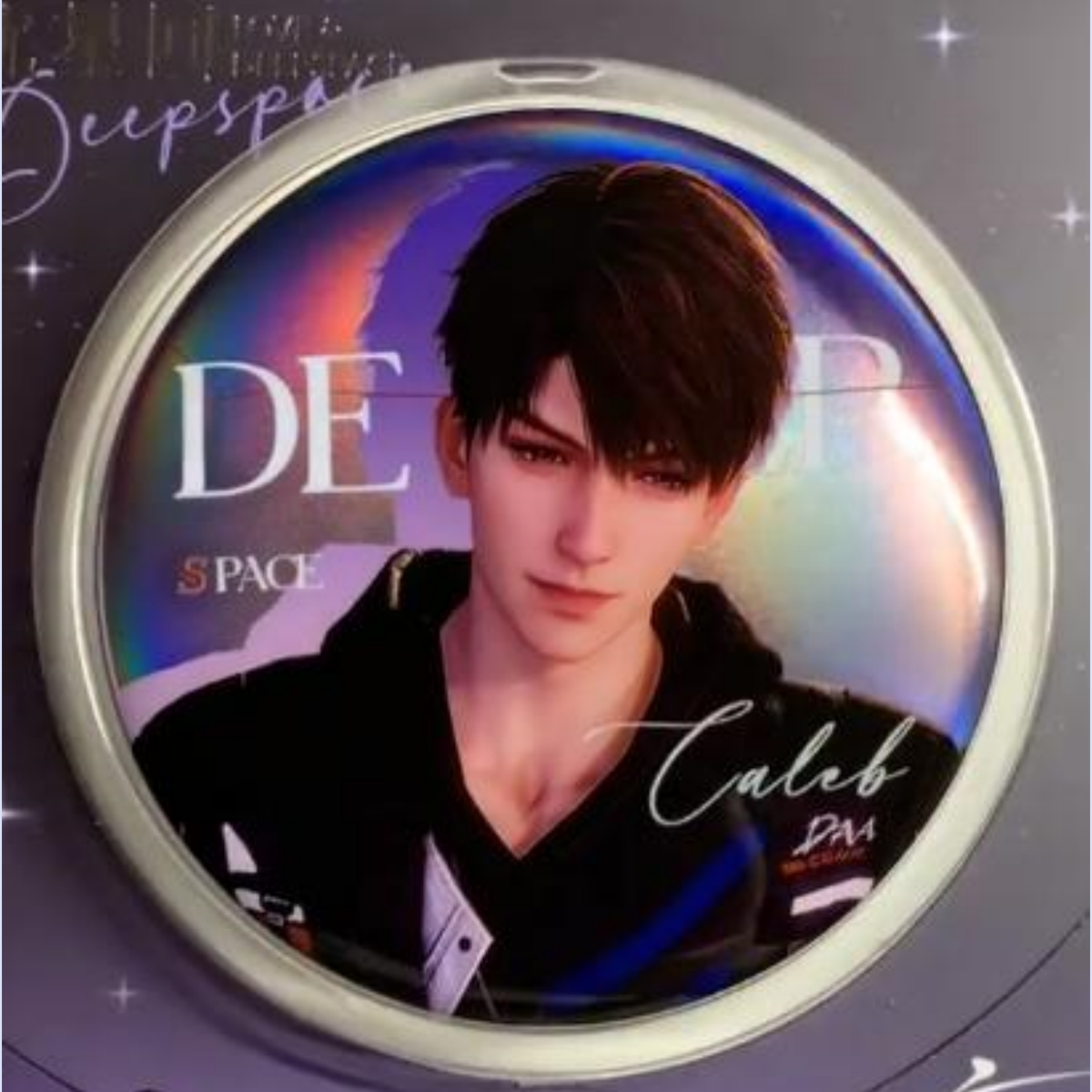 Love and deepspace fanmake Caleb Badge 58mm