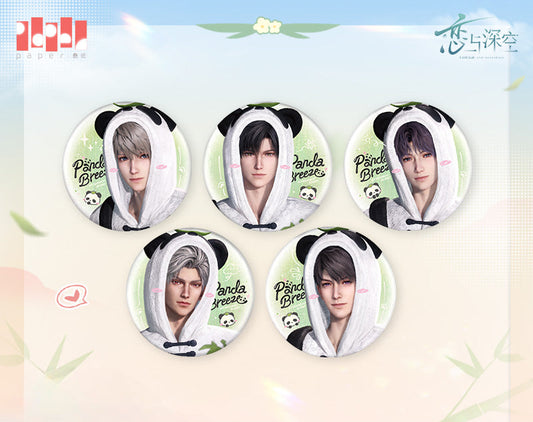 【Official Pre-sale】Bamboo Forest Whisper Series Panda Series Badge 75mm
