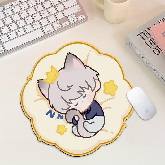 Love and deepspace cute kitty mouse pad