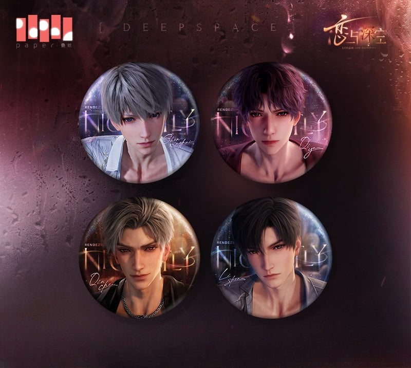 【Official Pre-sale】Nightly Rendezvous Series Badge 75mm