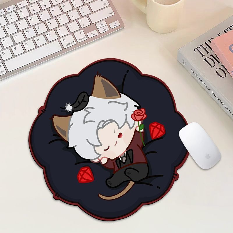 Love and deepspace cute kitty mouse pad